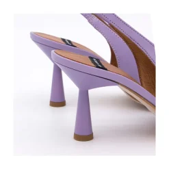 ANGEL ALARCON Monicamin - Leather High Heel Slingback Stilleto<Vrouwen Heeled Shoes