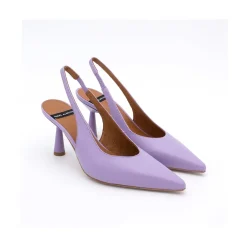 ANGEL ALARCON Monicamin - Leather High Heel Slingback Stilleto<Vrouwen Heeled Shoes