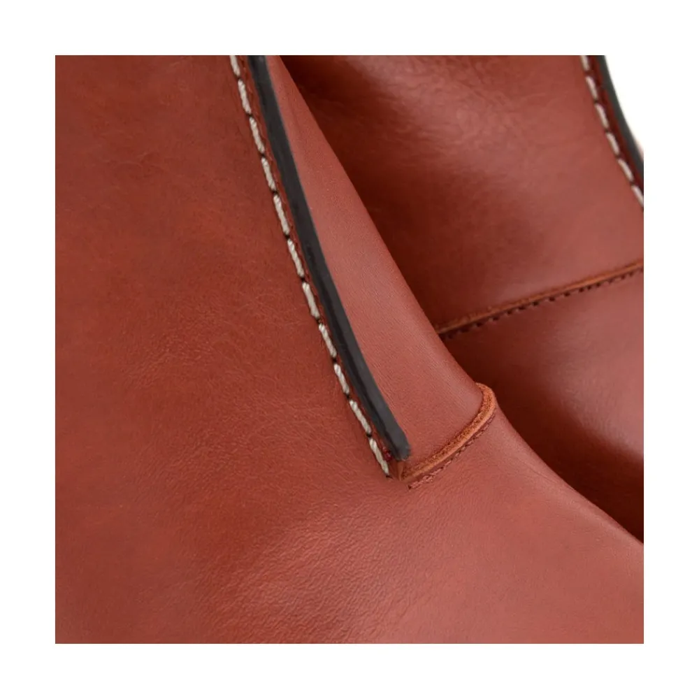 ANGEL ALARCON Motagua - Leather Women S Boots With Block Heel<Vrouwen Last Units