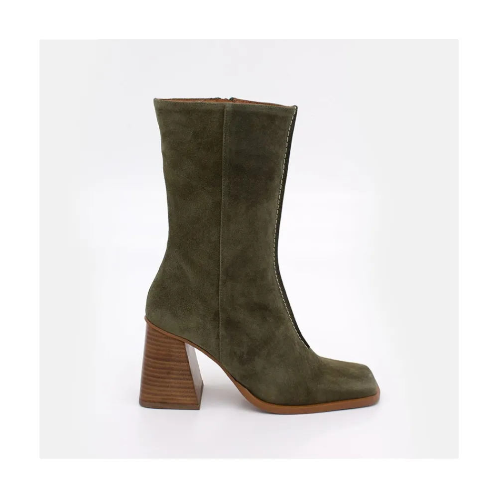 ANGEL ALARCON Motagua - Women S Boots With Block Heel<Vrouwen Last Units