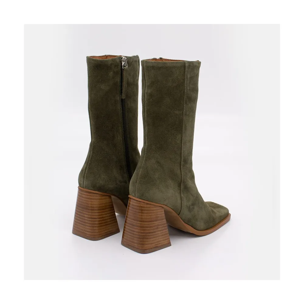 ANGEL ALARCON Motagua - Women S Boots With Block Heel<Vrouwen Last Units