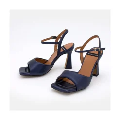 ANGEL ALARCON Nicole - Heeled Women S Sandals<Vrouwen Metallized Shoes