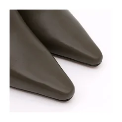 ANGEL ALARCON Nina - Leather Slow Heel Ankel Boots<Vrouwen Boots And Booties
