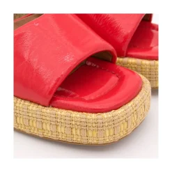 ANGEL ALARCON Nova - Mule With Wide Heel And Platform<Vrouwen Sandals