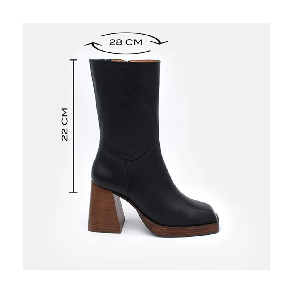 ANGEL ALARCON Olama - Comfortable Women S Chunky Heels And Platform Boots<Vrouwen Boots And Booties
