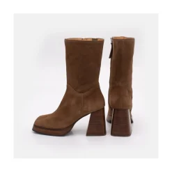 ANGEL ALARCON Olama - Comfortable Women S Chunky Heels And Platform Suede Boots<Vrouwen Last Units