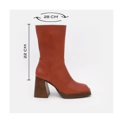 ANGEL ALARCON Olama - Comfortable Women S Chunky Heels And Platform Boots<Vrouwen Last Units