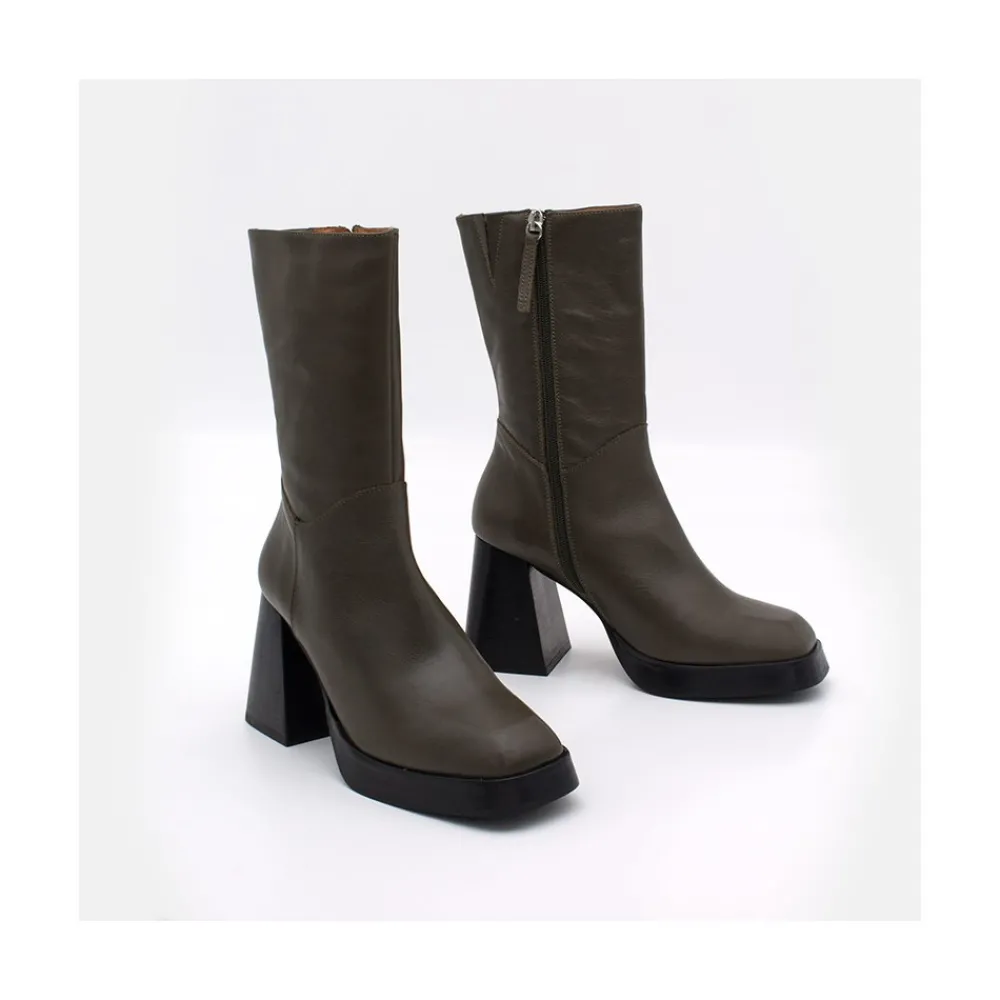 ANGEL ALARCON Olama - Comfortable Women S Chunky Heels And Platform Boots<Vrouwen Last Units