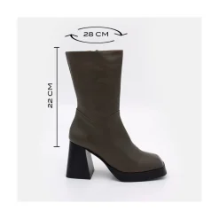 ANGEL ALARCON Olama - Comfortable Women S Chunky Heels And Platform Boots<Vrouwen Last Units