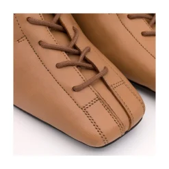 ANGEL ALARCON Pacuare - Ankle Boots With Laces And Zipper, Wide Heels<Vrouwen Heeled Shoes