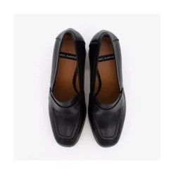 ANGEL ALARCON Pinay - Leather Women S Moccasin With Block Heel And Platform<Vrouwen Heeled Shoes