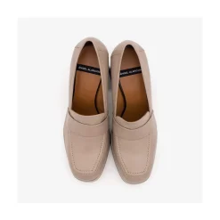 ANGEL ALARCON Pinay - Leather Women S Moccasin With Block Heel And Platform<Vrouwen Heeled Shoes