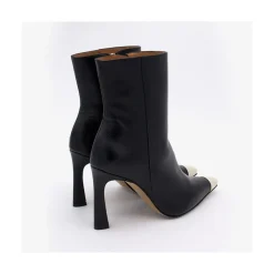 ANGEL ALARCON Portia - Women S High Heel Booties Bicolor Pinted Toe<Vrouwen Boots And Booties