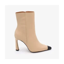 ANGEL ALARCON Portia - Women S High Heel Booties Bicolor Pinted Toe<Vrouwen Boots And Booties
