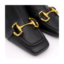 ANGEL ALARCON Pryor - Leather Ankle Boots With A Metallic Ornament<Vrouwen Last Units
