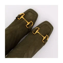 ANGEL ALARCON Pryor - Leather Ankle Boots With A Metallic Ornament<Vrouwen Last Units