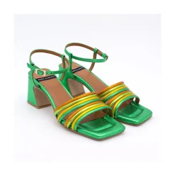 ANGEL ALARCON Roberts - Strap Sandals With Medium Heel<Vrouwen Last Units