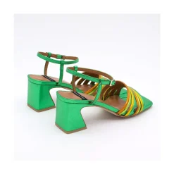 ANGEL ALARCON Roberts - Strap Sandals With Medium Heel<Vrouwen Last Units