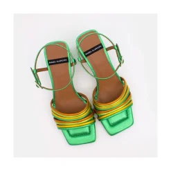 ANGEL ALARCON Roberts - Strap Sandals With Medium Heel<Vrouwen Last Units