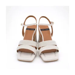 ANGEL ALARCON Robyn - Leather Strap Sandals With High Heels<Vrouwen Sandals