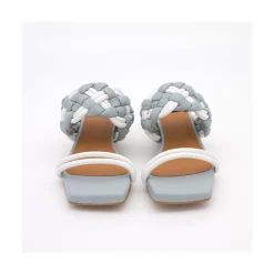 ANGEL ALARCON Romy- Low Heel Leather Foamed Sandals<Vrouwen Sandals