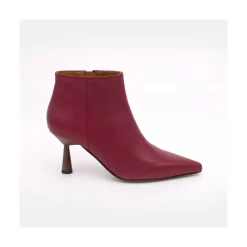 ANGEL ALARCON Ruth - Leather Pointed Toe Heeled Ankle Boots<Vrouwen Last Units