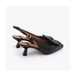 ANGEL ALARCON Tamar - Sling Back Pointed Toe Leather Pump With Ornament<Vrouwen Last Units