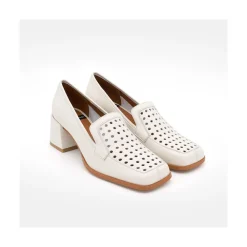 ANGEL ALARCON Tatum - Leather Heeled Summer Loafer<Vrouwen Last Units