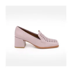 ANGEL ALARCON Tatum - Leather Heeled Summer Loafer<Vrouwen Last Units