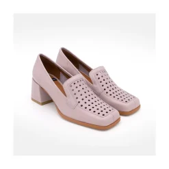 ANGEL ALARCON Tatum - Leather Heeled Summer Loafer<Vrouwen Last Units
