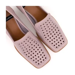 ANGEL ALARCON Tatum - Leather Heeled Summer Loafer<Vrouwen Last Units