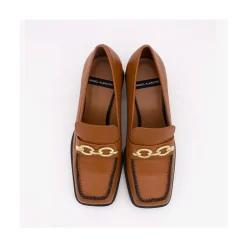 ANGEL ALARCON Terence - Woman Leather Heeled Mocassin<Vrouwen Moccasins