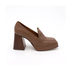 ANGEL ALARCON Tular - Women S Chunky Heels & Platforms Leather Moccasins<Vrouwen Last Units