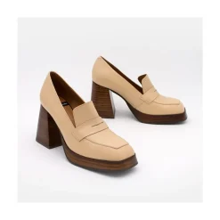 ANGEL ALARCON Tular - Women S Chunky Heels & Platforms Leather Moccasins<Vrouwen Last Units