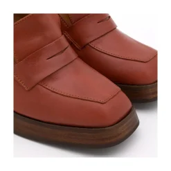 ANGEL ALARCON Tular - Women S Chunky Heels & Platforms Leather Moccasins<Vrouwen Last Units