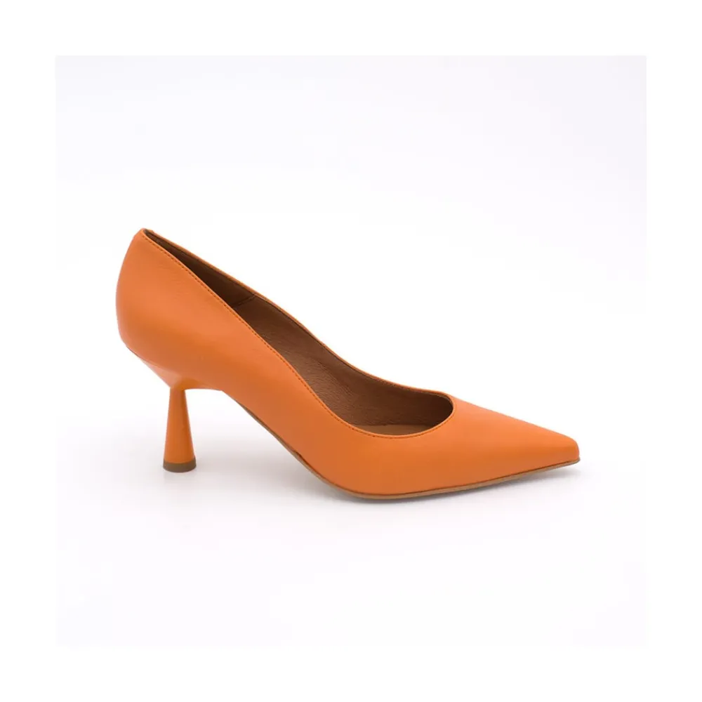 ANGEL ALARCON Vega - Lether Stiletto With A Round Conical Heel Design<Vrouwen Pumps And High Heels