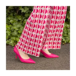 ANGEL ALARCON Vega - Lether Stiletto With A Round Conical Heel Design<Vrouwen Pumps And High Heels