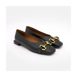 ANGEL ALARCON Vixen - Leather Flat With Metallic Ornament<Vrouwen Last Units