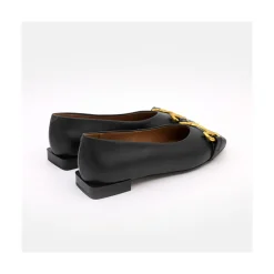 ANGEL ALARCON Vixen - Leather Flat With Metallic Ornament<Vrouwen Last Units