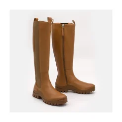 ANGEL ALARCON Wampu - Leather Boot With Elastic, Zip And Vibram Sole<Vrouwen Last Units