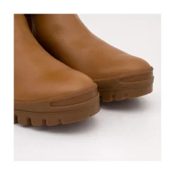 ANGEL ALARCON Wampu - Leather Boot With Elastic, Zip And Vibram Sole<Vrouwen Last Units