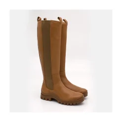 ANGEL ALARCON Wampu - Leather Boot With Elastic, Zip And Vibram Sole<Vrouwen Last Units