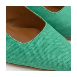 ANGEL ALARCON Yakida - Comfortable Leather & Textile Heeled Shoes<Vrouwen Heeled Shoes