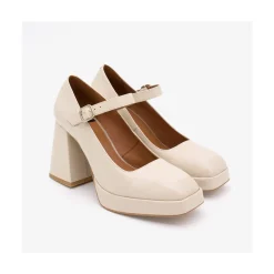 ANGEL ALARCON Zakia - Wrinkled Patent Leather Mary Jane With High Heel & Platform<Vrouwen Last Units